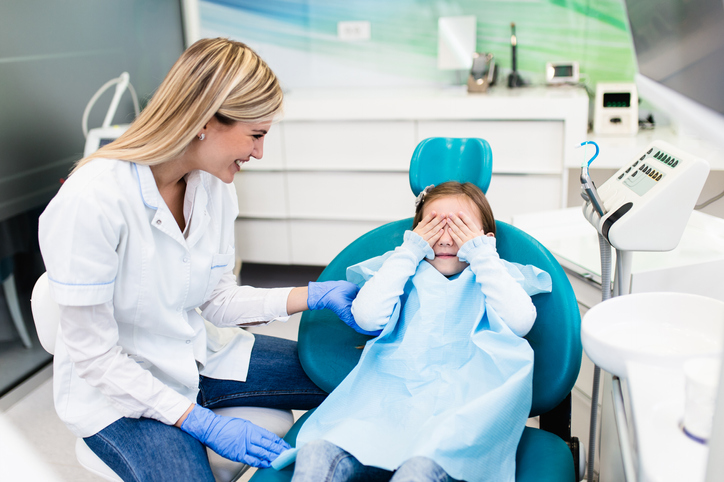 child scared of dentist 